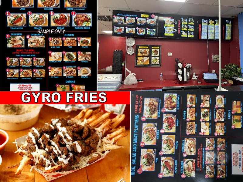 Gyro Guys Scarsdale Menu