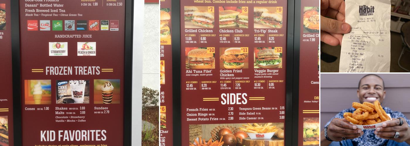 The Habit Burger Grill (Drive-Thru) Menu