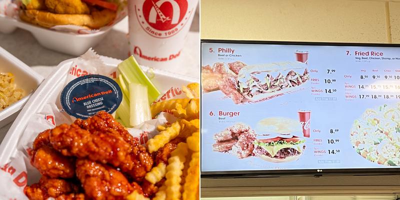 American Deli Menu