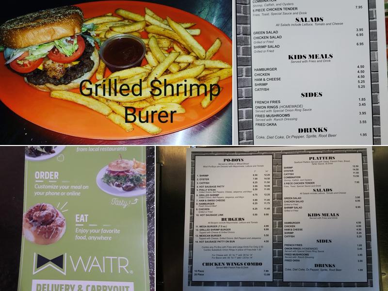 Baton Rouge Poboy Menu