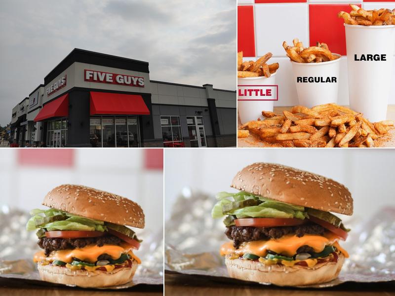 Five Guys 14203 Edgewood Dr N, Baxter