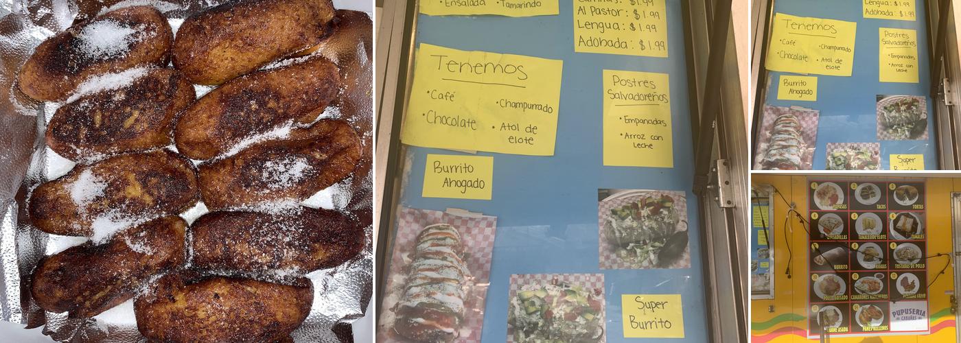 Pupuseria Cabañas Menu