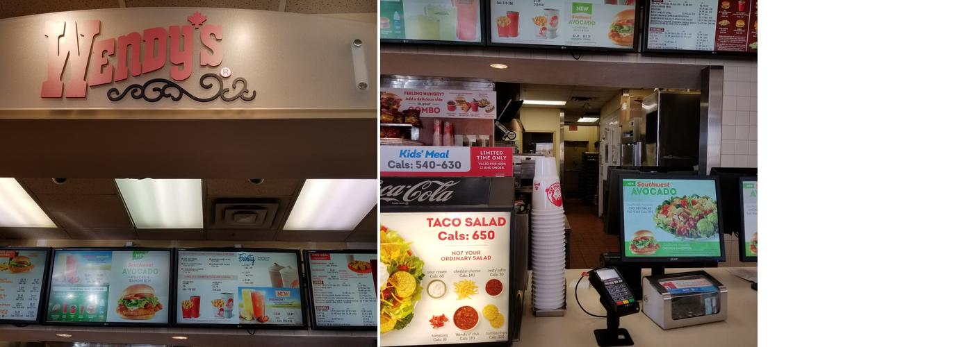 Wendy's Menu