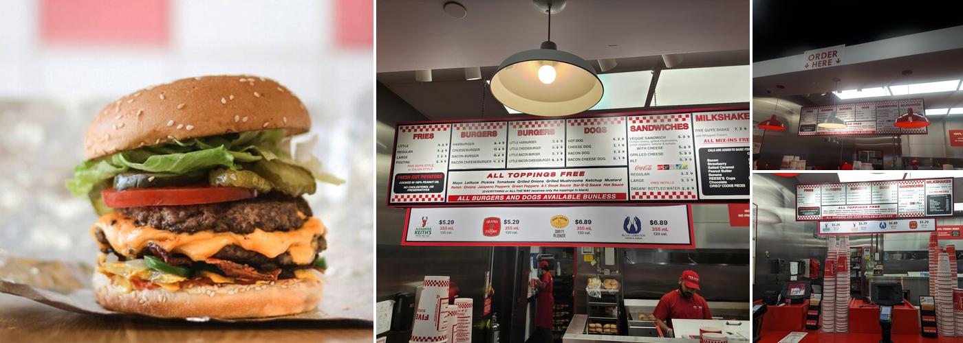 Five Guys Menu