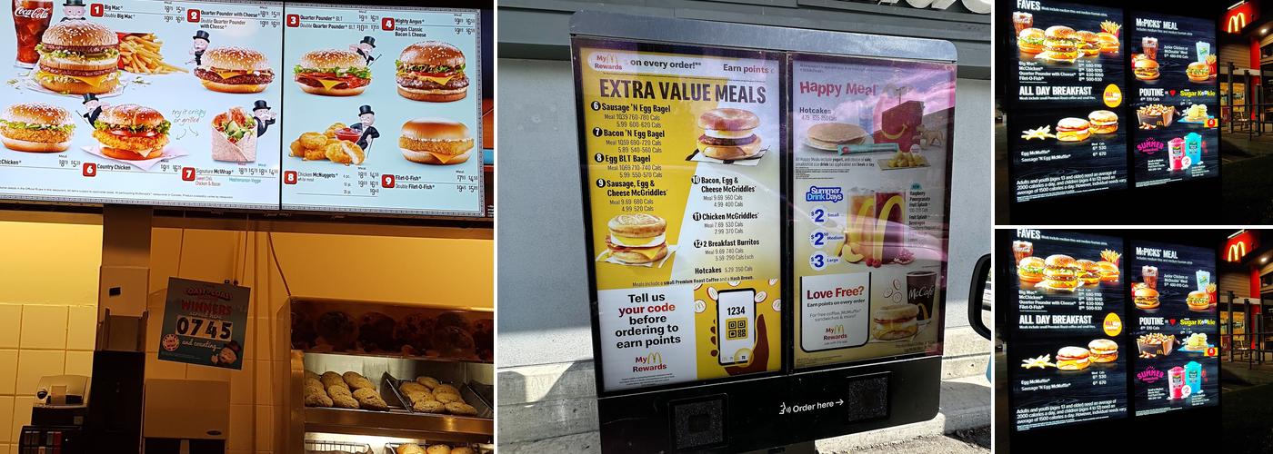 McDonald’s Menu
