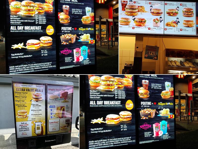 McDonald’s Menu