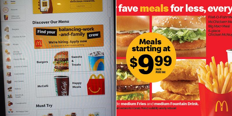 McDonald's Menu