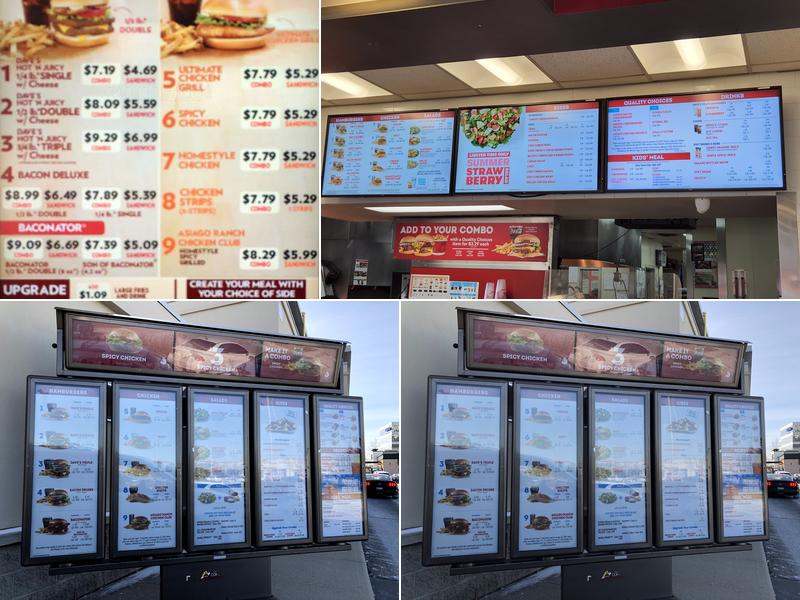 Wendy's Menu