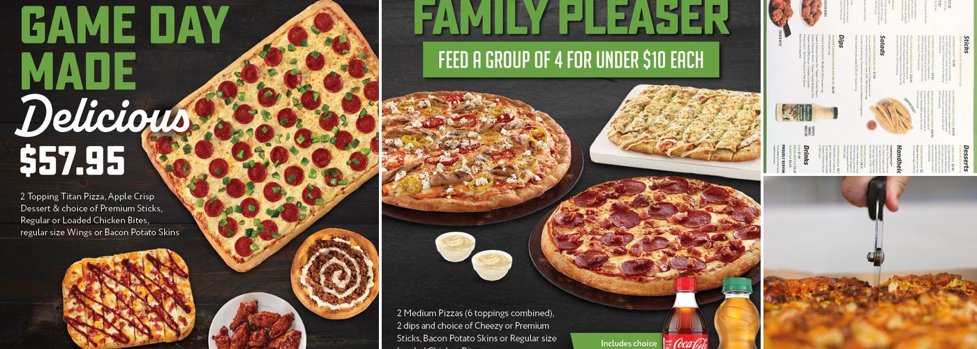 Topper's Pizza - Whitby Menu