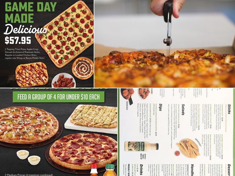 Topper's Pizza - Whitby Menu