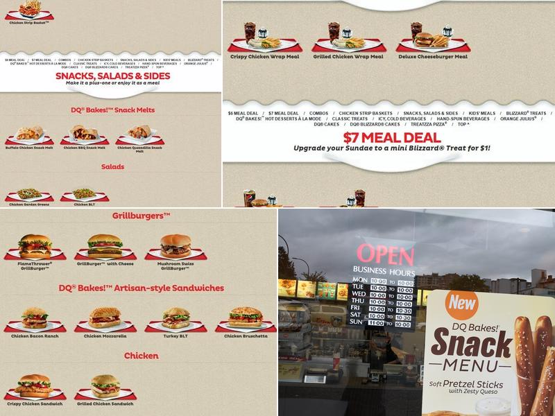 Dairy Queen Grill & Chill Menu