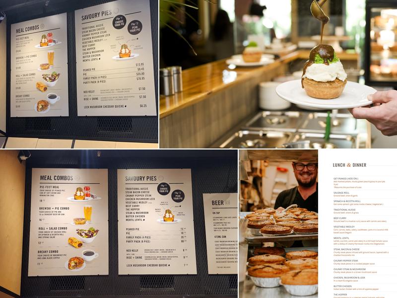 Peaked Pies Vancouver Menu