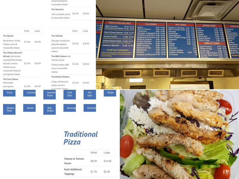 Amore Pizza & Kitchen Medford Menu