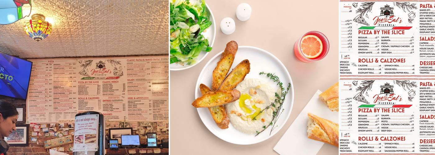 Joe & Sal's Pizzeria (Fort Greene) Menu