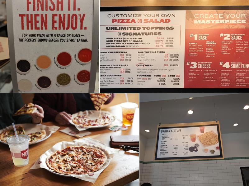 MOD Pizza Menu