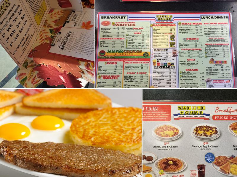 Waffle House Menu