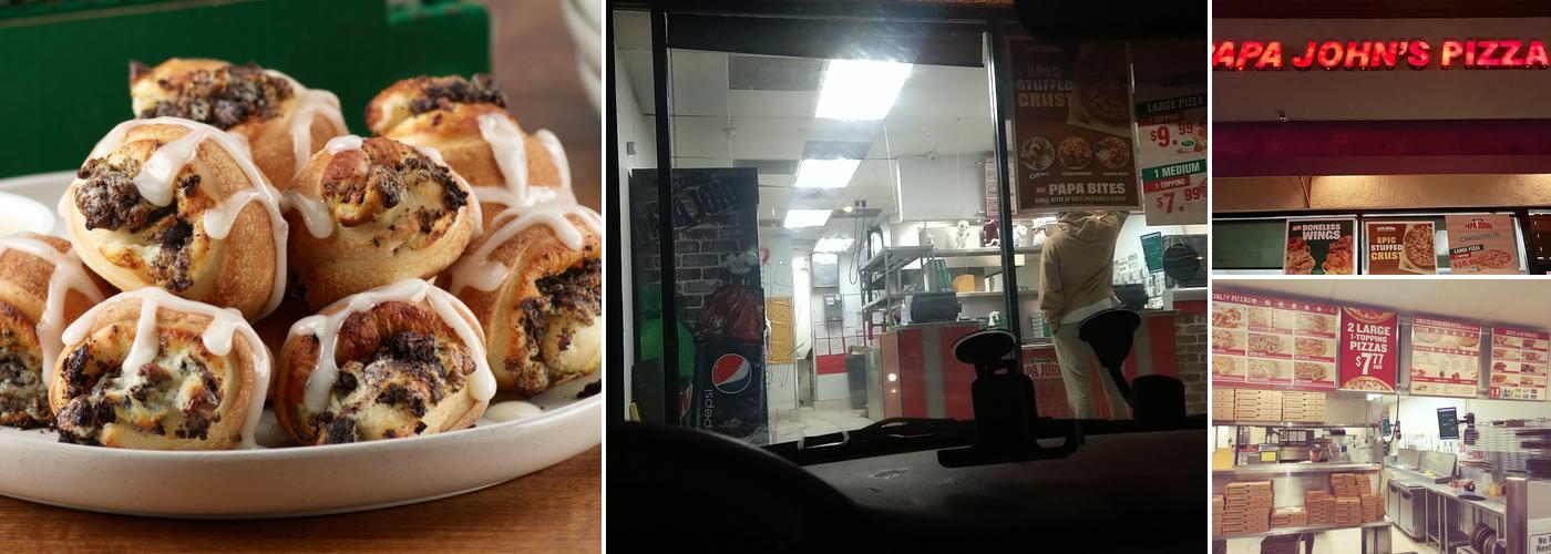 Papa Johns Pizza Menu