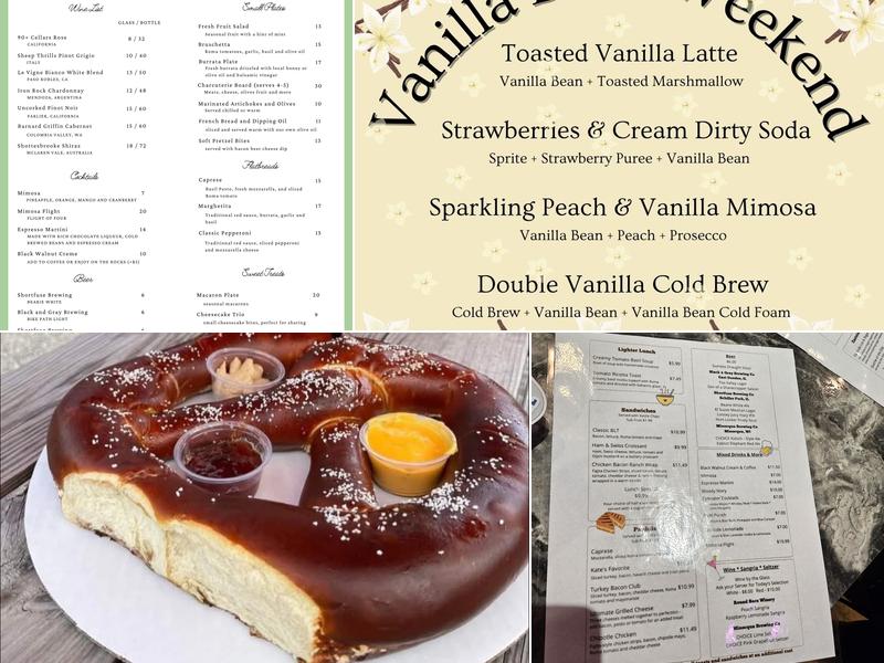 Eastside Café - Coffee & Wine Bar Menu