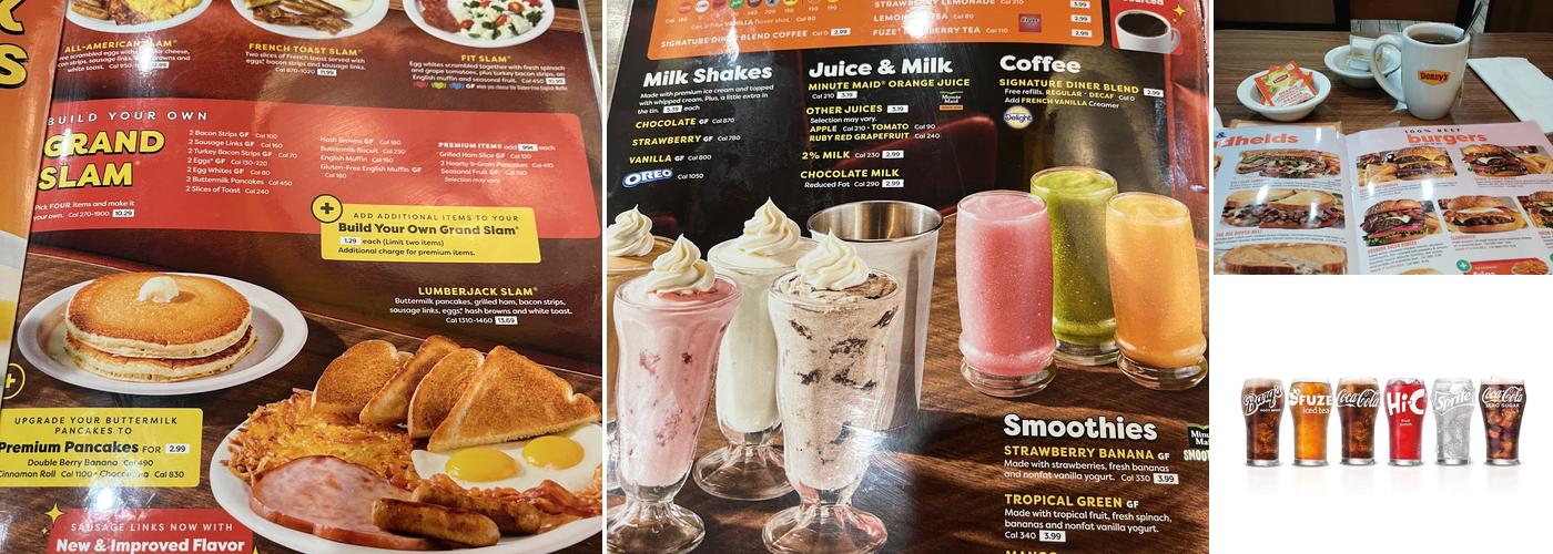 Denny's Menu