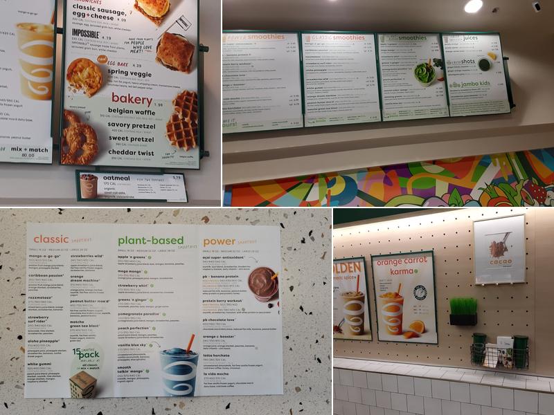 Jamba Menu