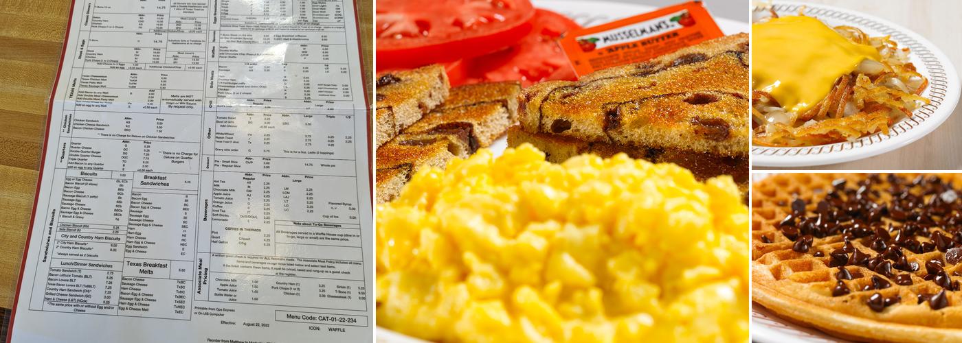 Waffle House Menu