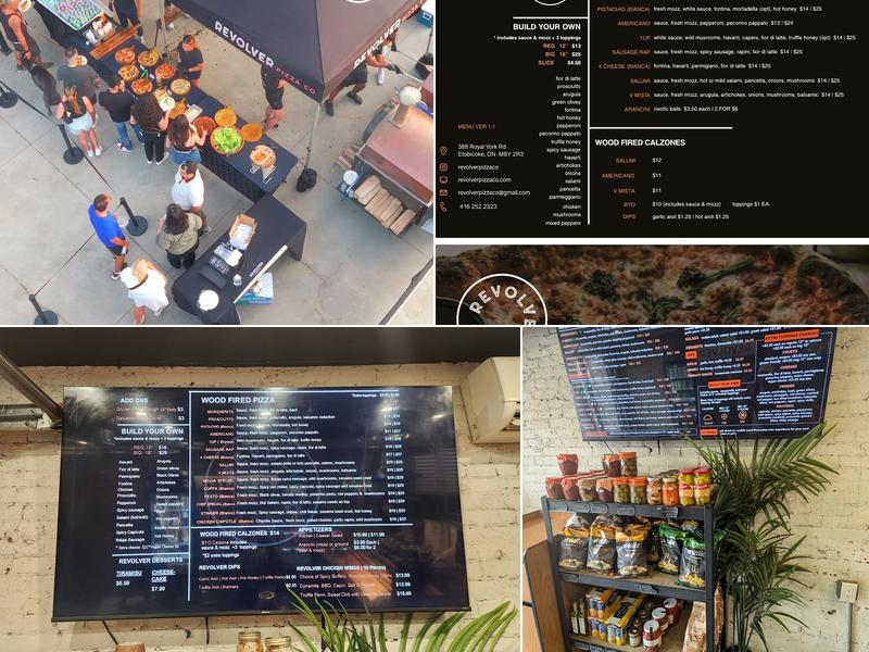 Revolver Pizza Co. (ROYAL YORK) Menu