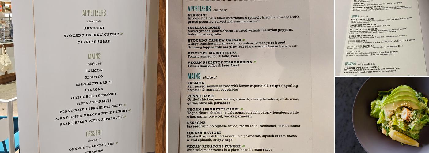 IL FORNELLO - Bayview Village Menu