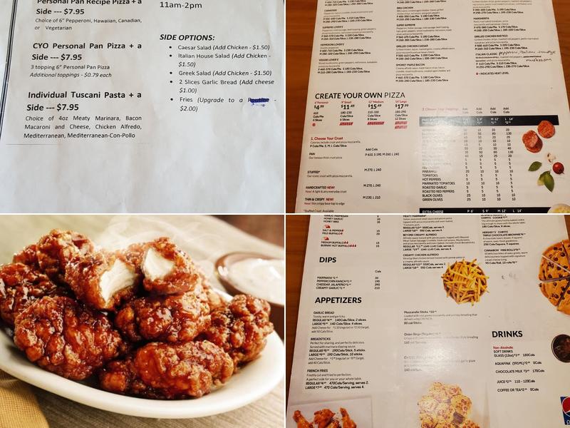 Pizza Hut Menu