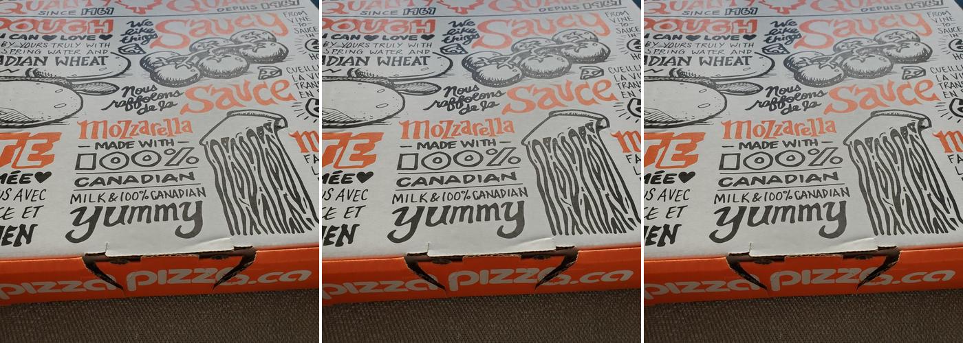 Pizza Pizza Menu
