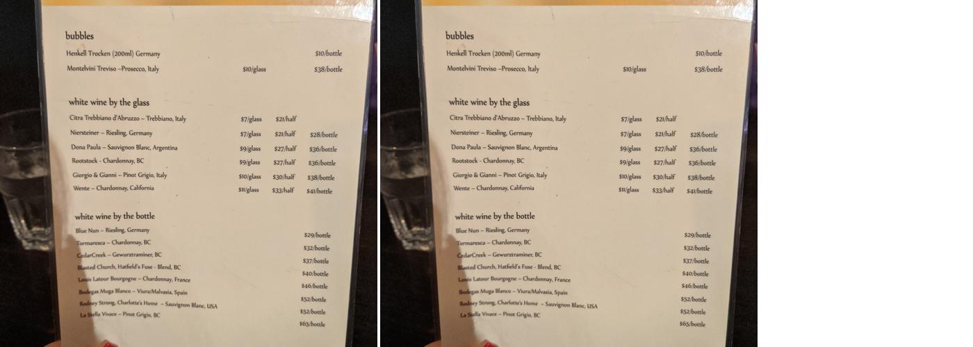 Pastameli Restaurant Menu