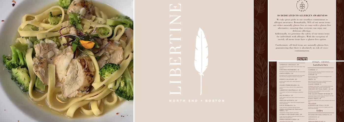 Libertine North End Menu
