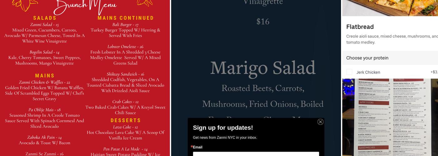 DjonDjon Menu