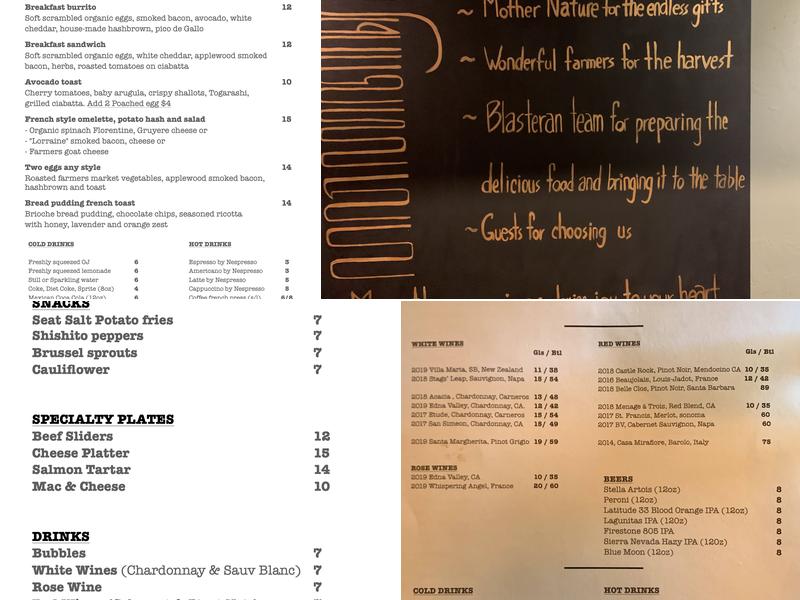 Blasteran Menu