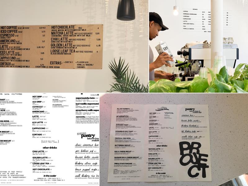 Project Coffee Menu