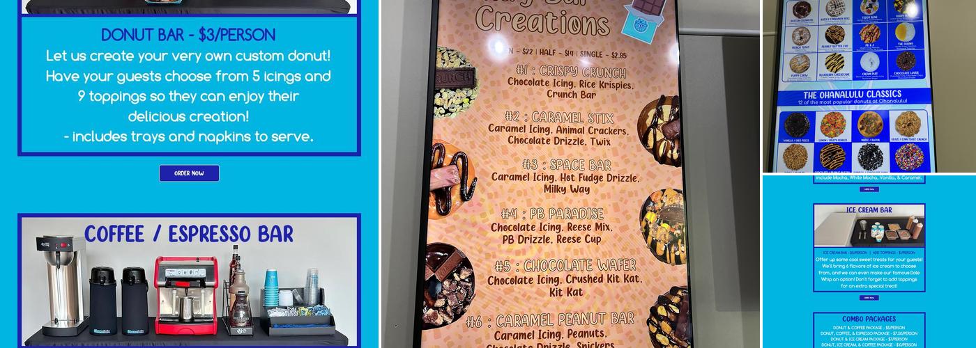 Ohanalulu Menu