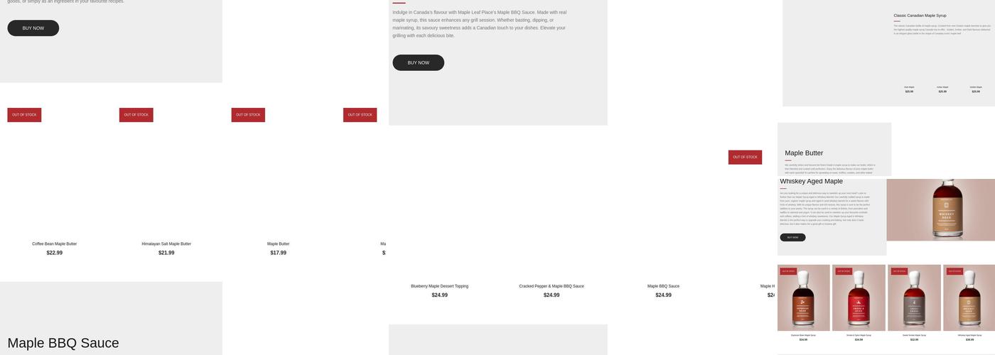 Maple Leaf Place Menu