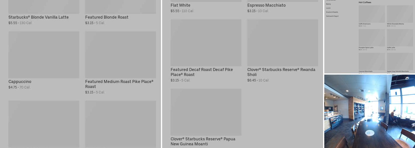 Starbucks Menu