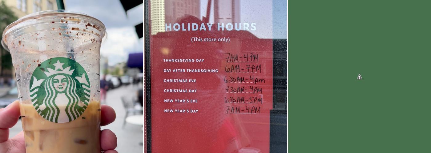 Starbucks Menu