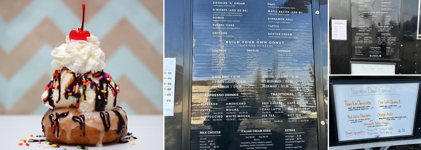 Craft Donuts & Coffee Menu