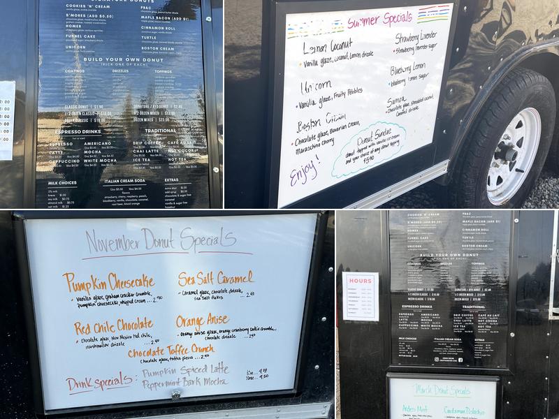 Craft Donuts & Coffee Menu