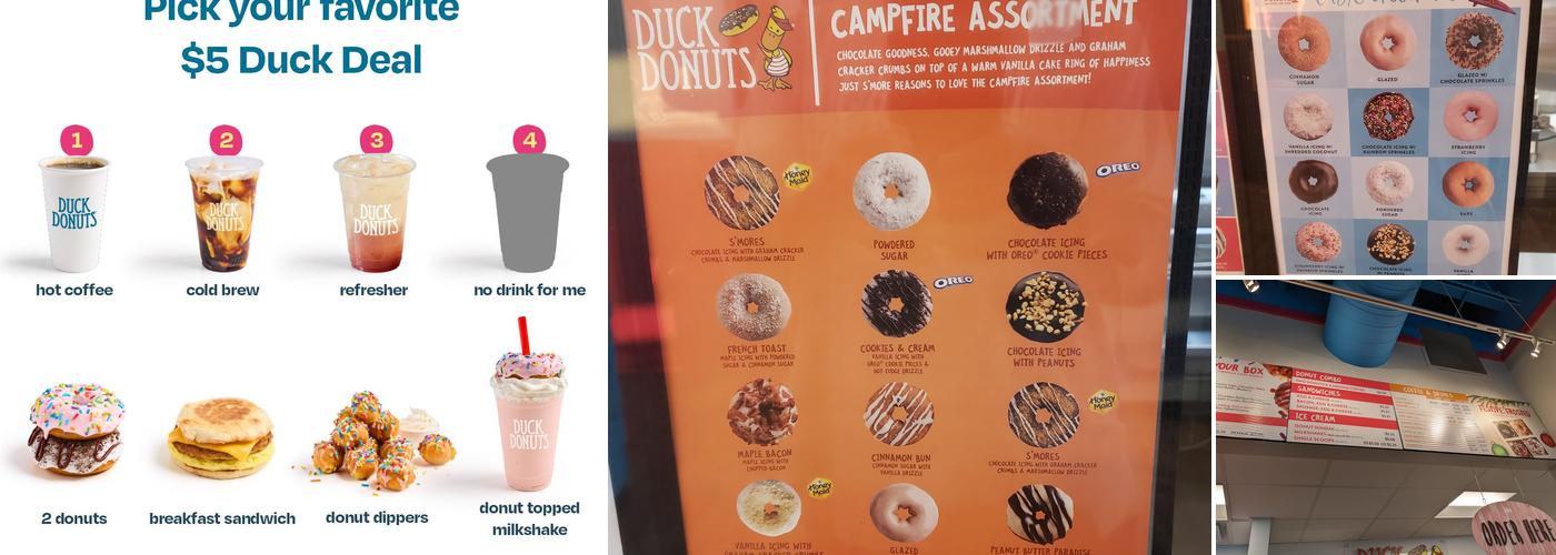 Duck Donuts Menu