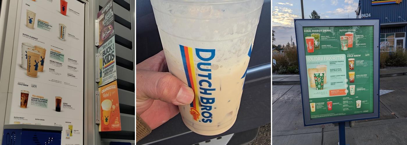 Dutch Bros Coffee Menu