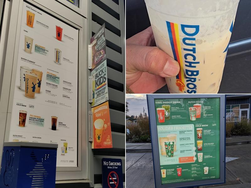 Dutch Bros Coffee Menu