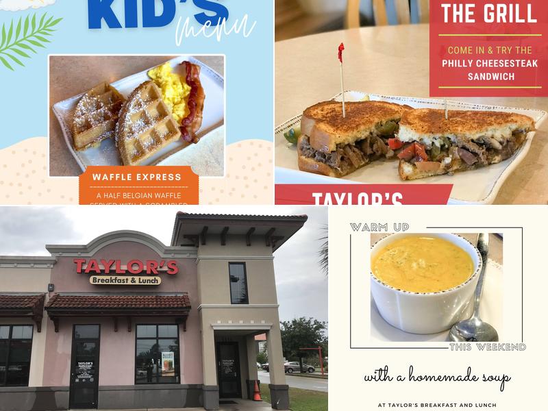 Taylor's Breakfast and Lunch