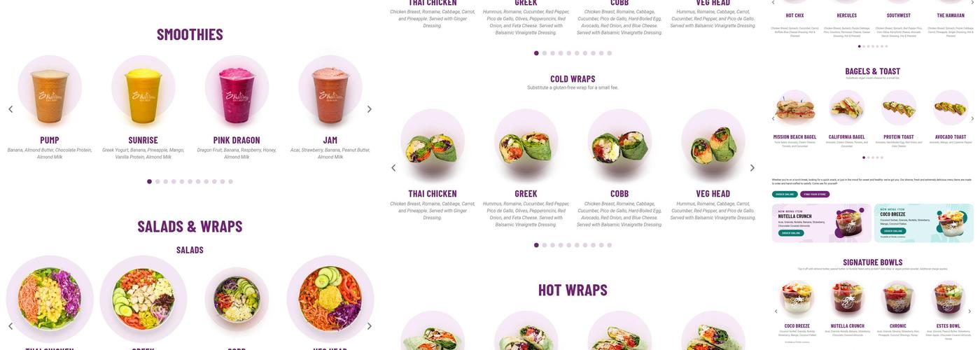 3Natives Menu