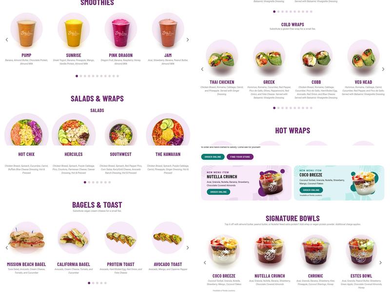3Natives Menu