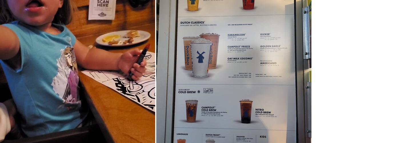 Dutch Bros Coffee Menu