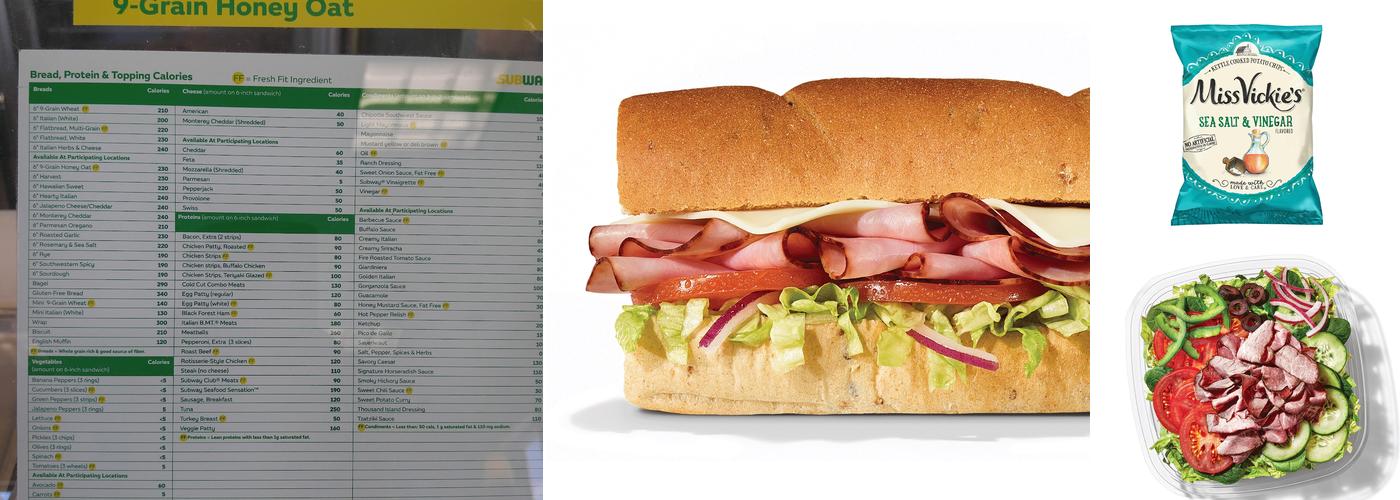 Subway Menu