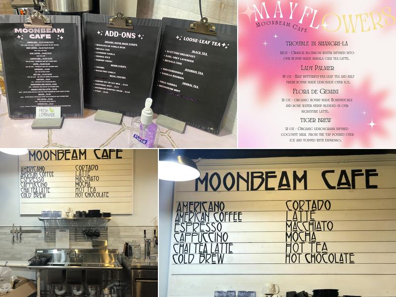 Moonbeam Café Menu