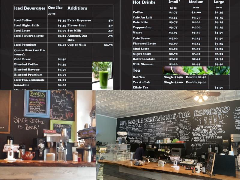 Knockbox Cafe Menu